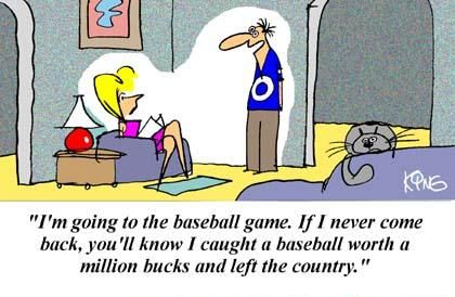 Baseball game cartoons and comics by telugu one comedy